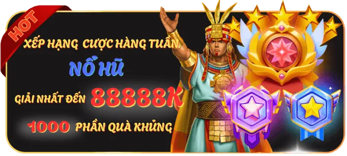 Hoàn trả hàng tuần onbet3 win